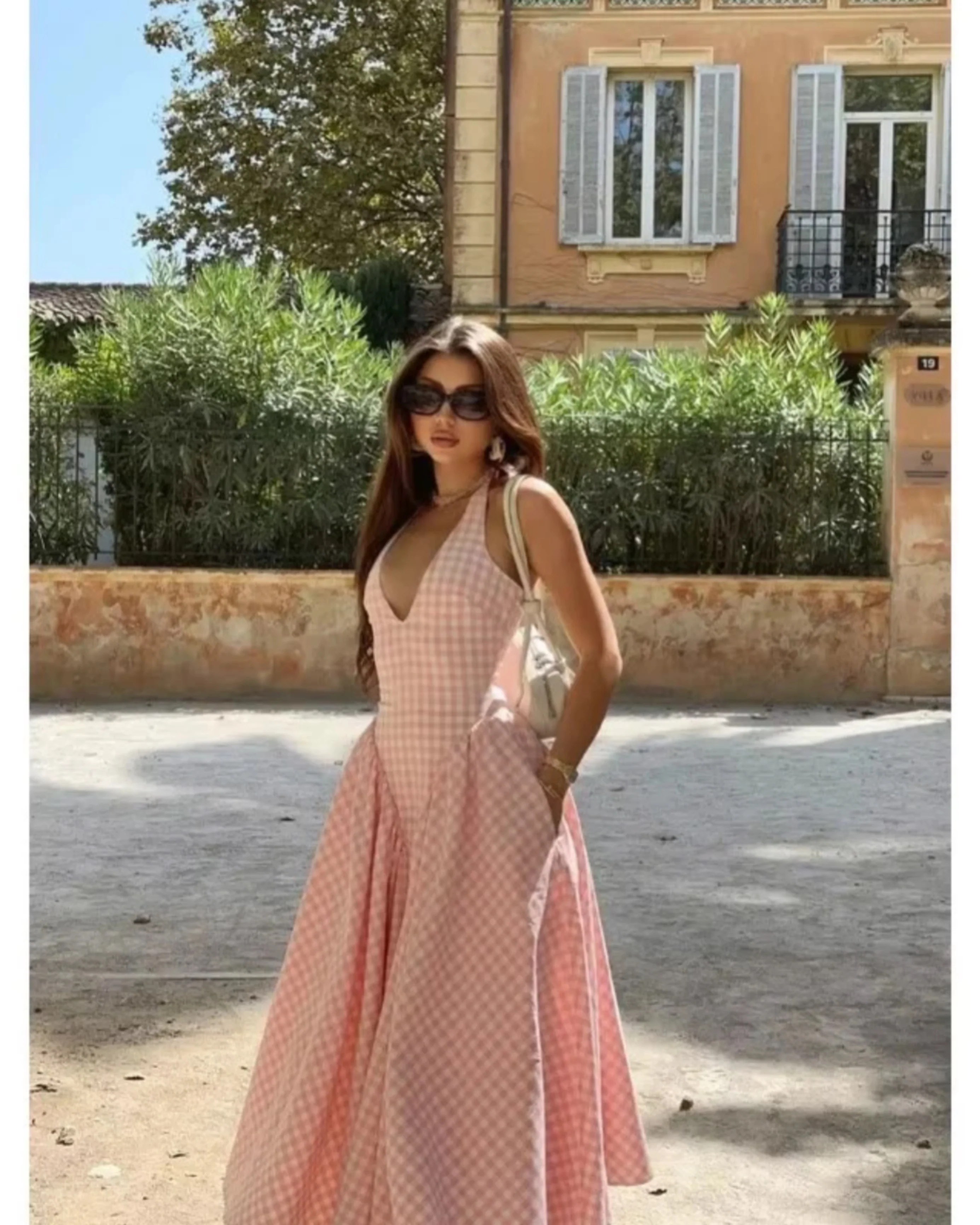 Isba Halter Neck Dress - Image 9