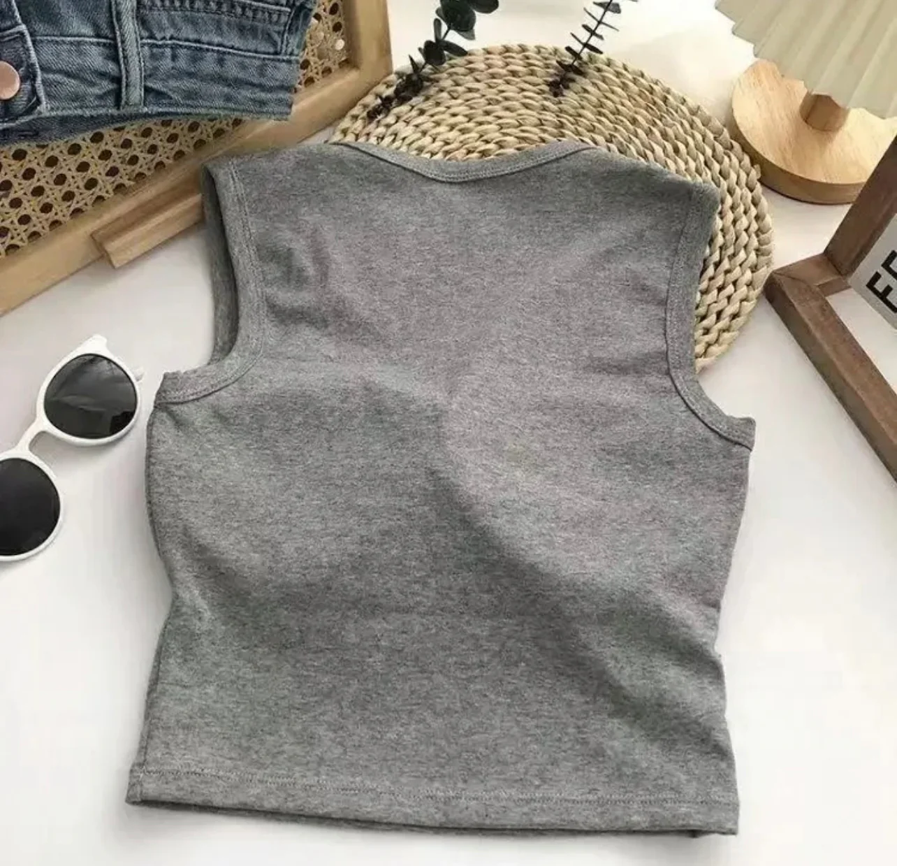 Lovito Tank Tops With Inbuilt Bra - Image 11