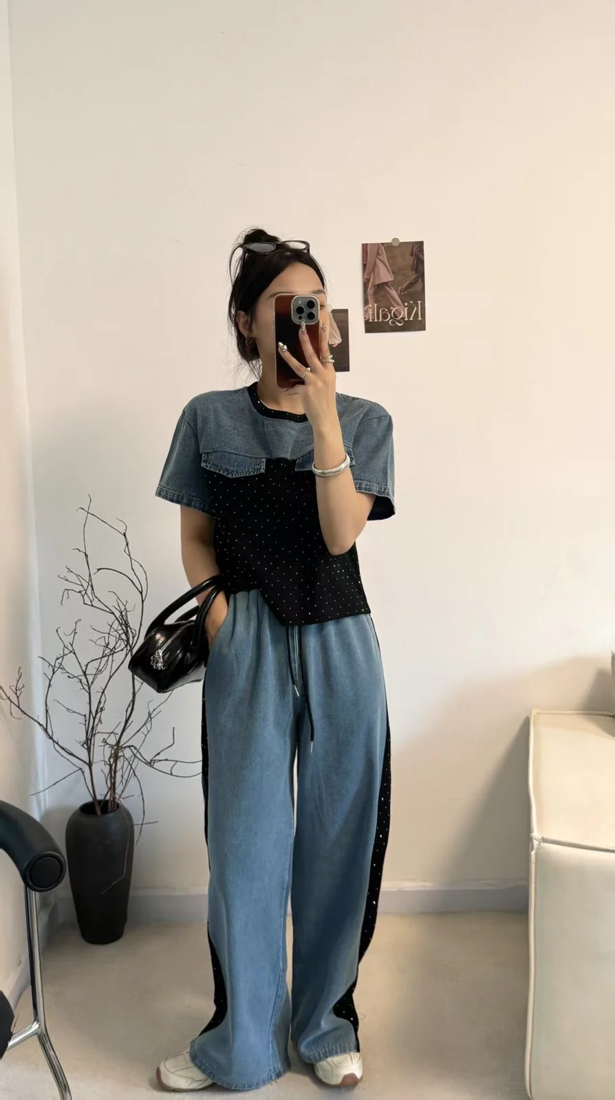Jora Denim Rhinestone Coords - Image 6
