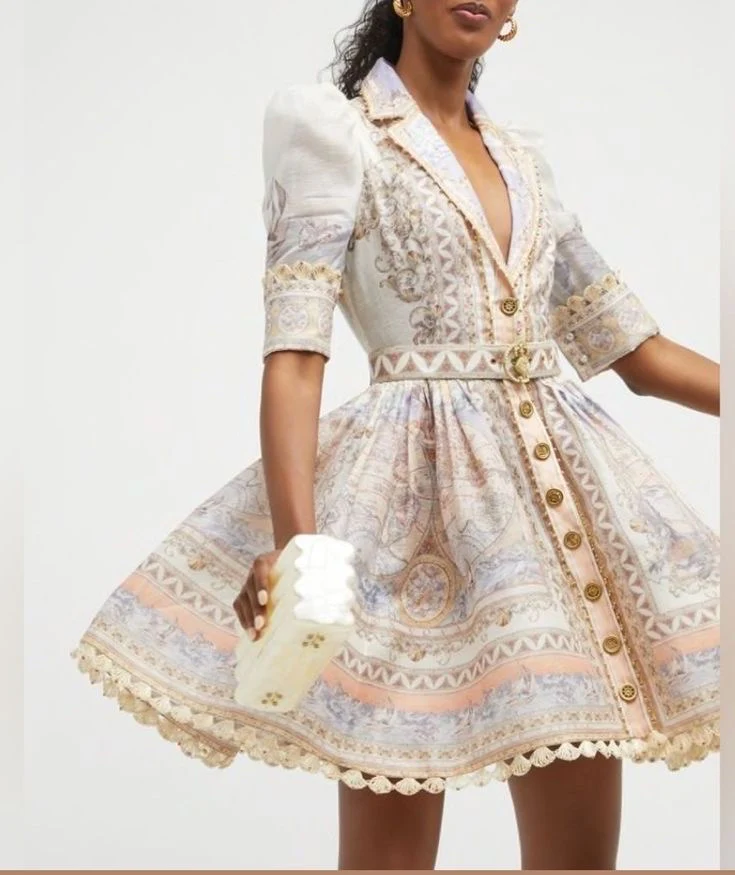 Jude Luxe Linen Dress - Image 5