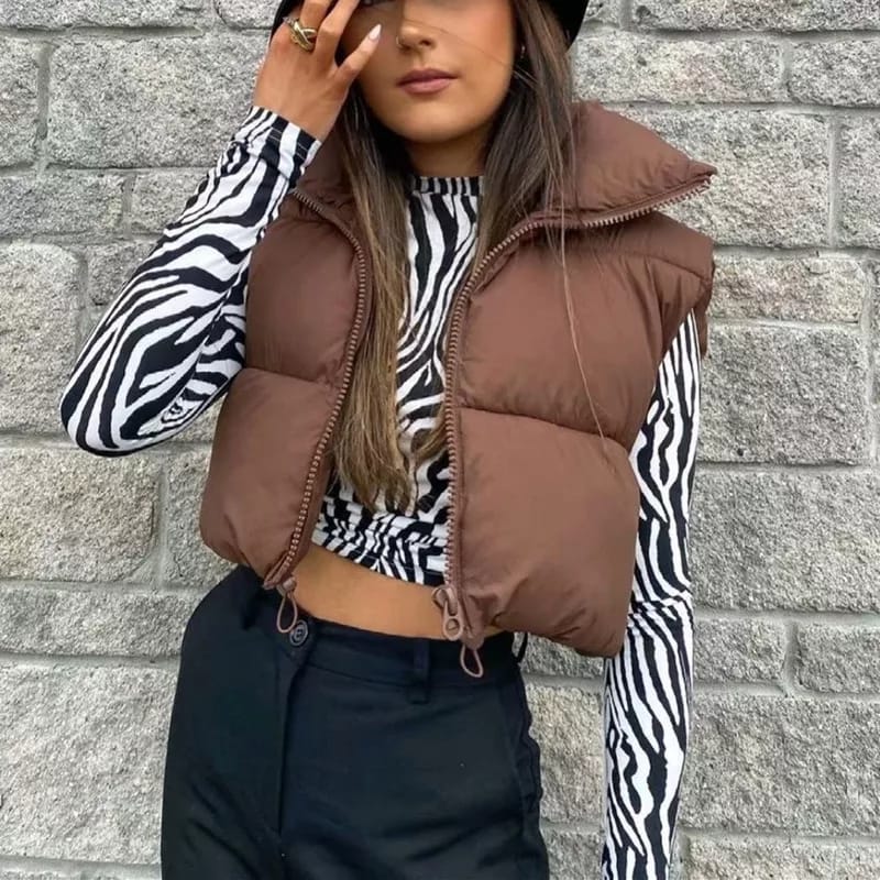 Kacy Sleeveless Puffer Jacket - Image 9