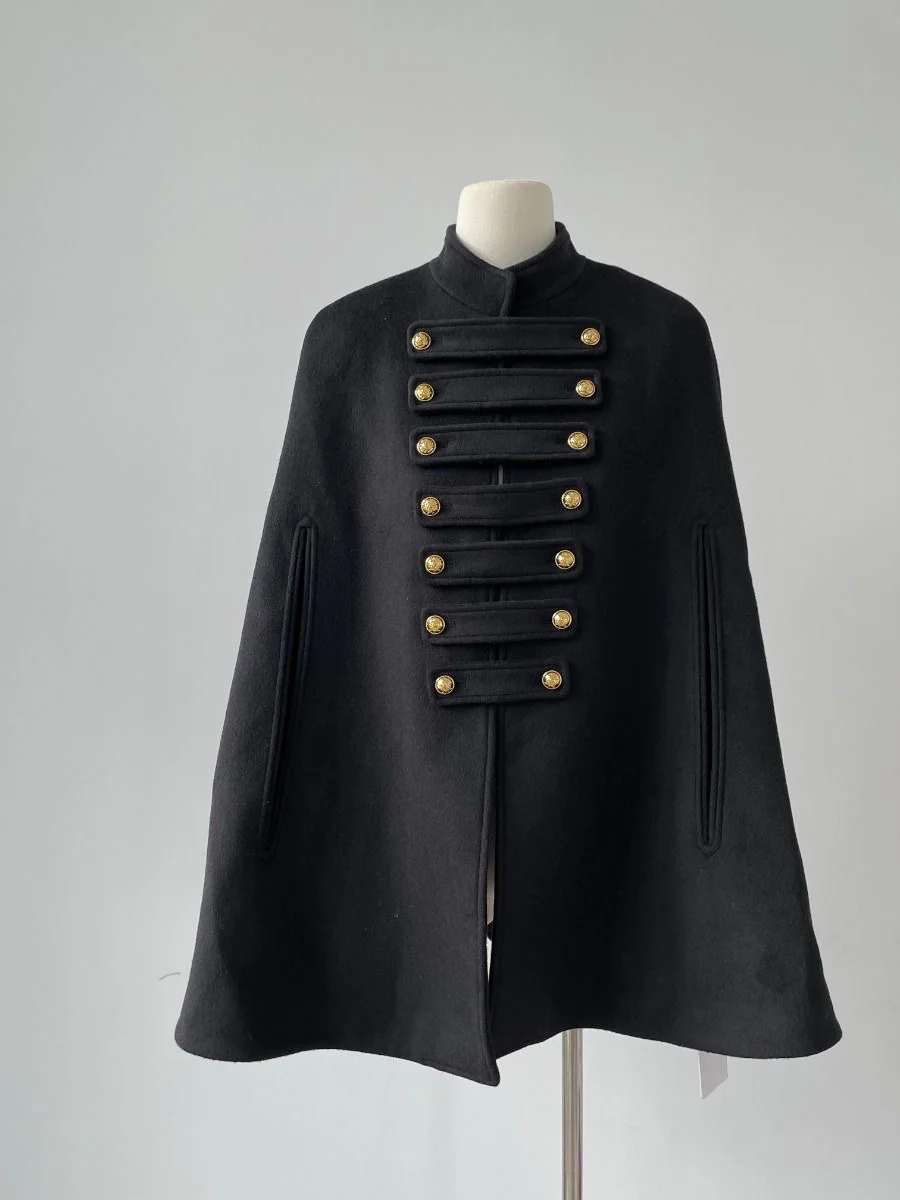 Kareena Cashmera Wool Cape - Image 3