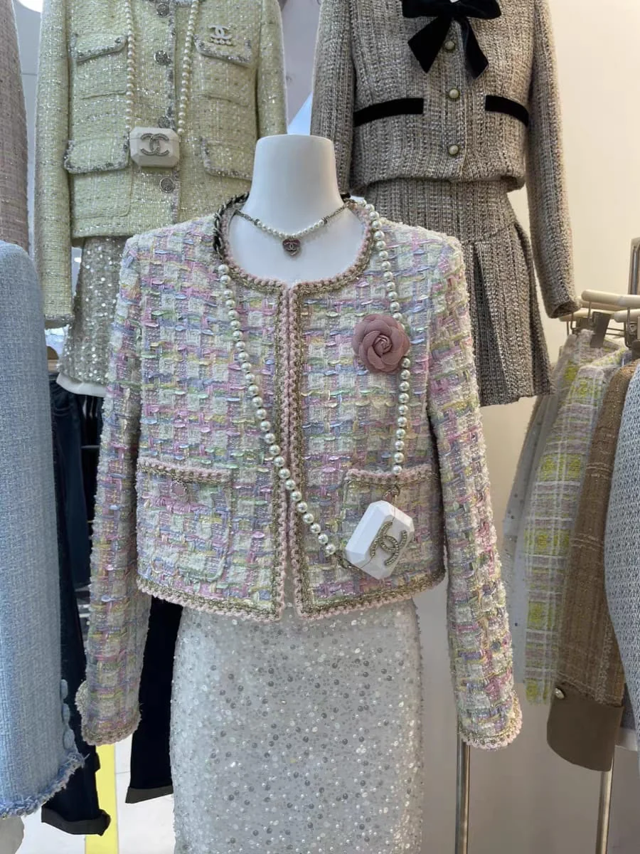 Kerrie Luxe Tweed Blazer - Image 6