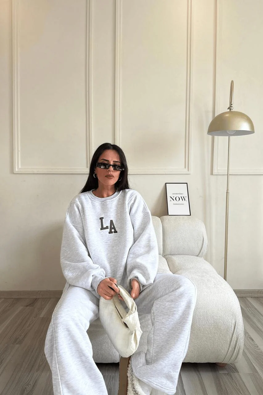 LA Fleece Tracksuit Set - Image 8