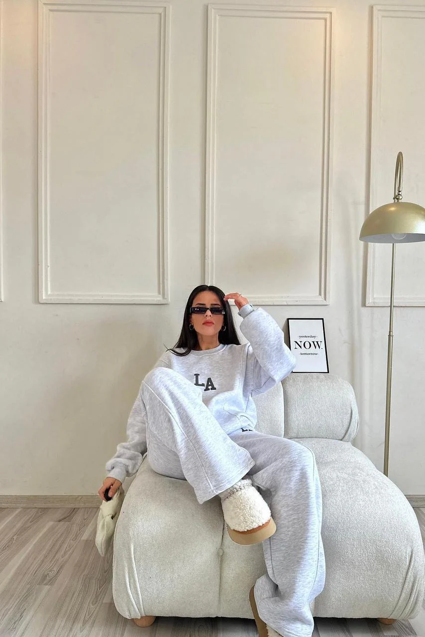 LA Fleece Tracksuit Set - Image 9