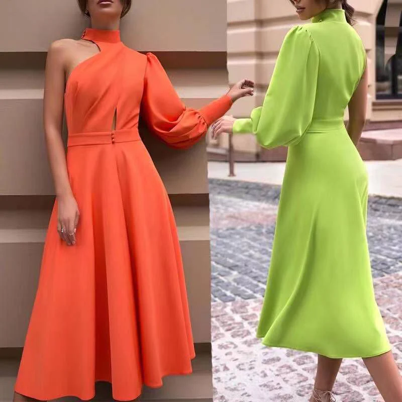 Lavish Alice One Shoulder Dress - Image 2