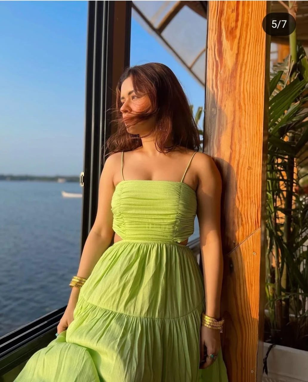 Lime Luxe Sundown Dress - Image 2