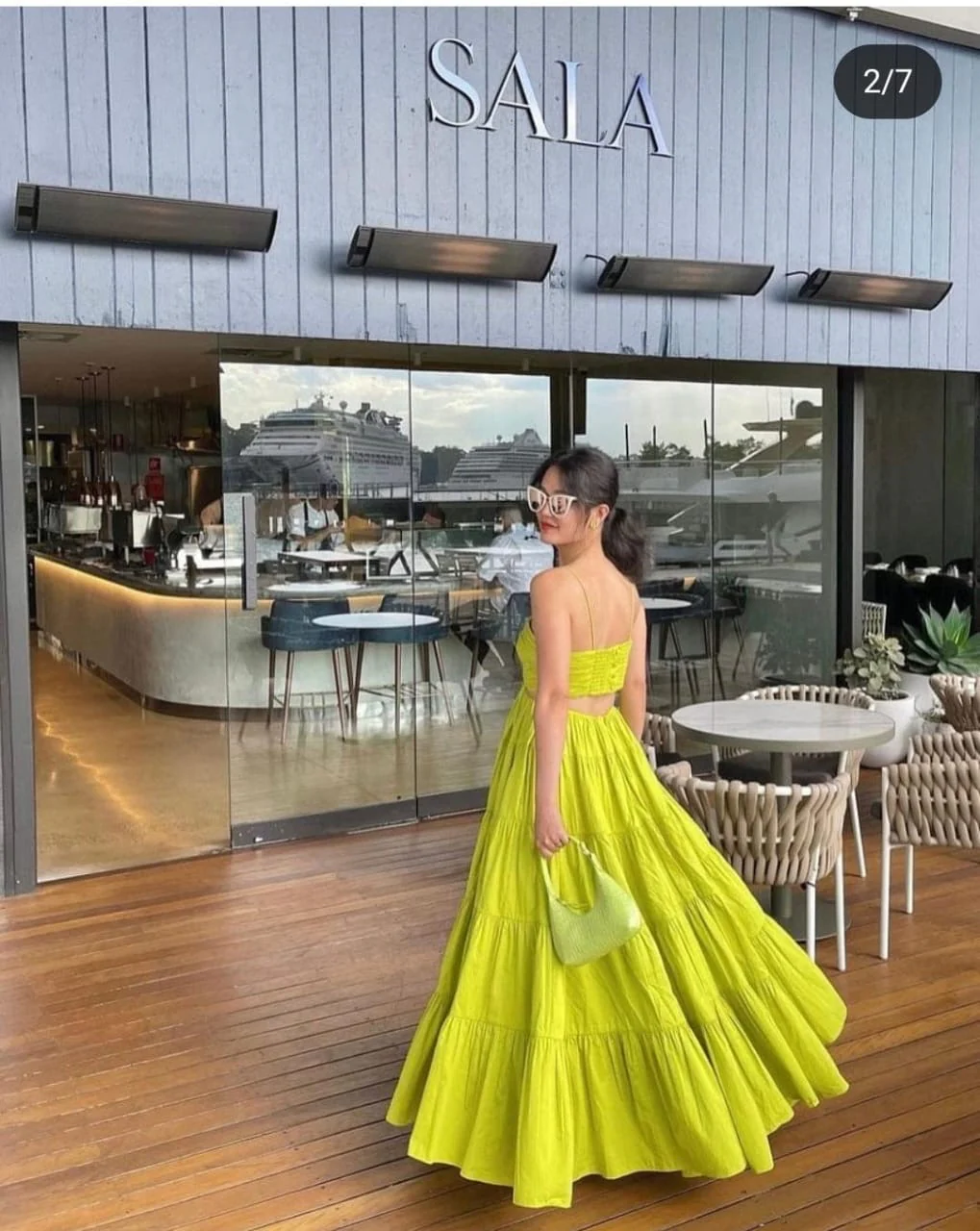 Lime Luxe Sundown Dress - Image 5