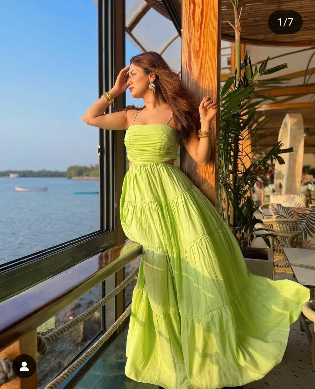 Lime Luxe Sundown Dress - Image 8
