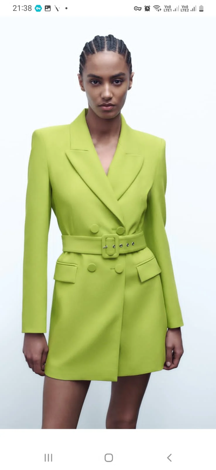 Livia Blazer Dress - Image 3