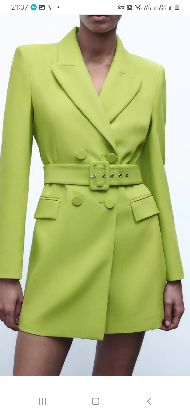 Livia Blazer Dress - Image 7