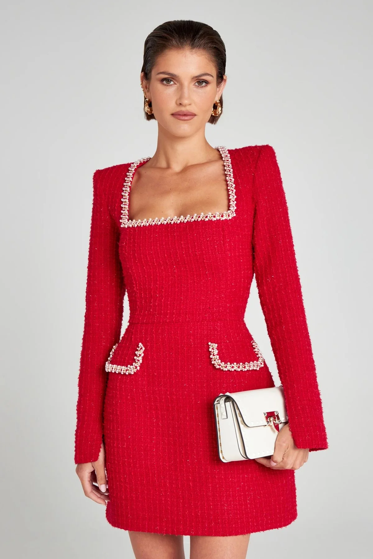 Louis Luxe Tweed Dress - Image 3
