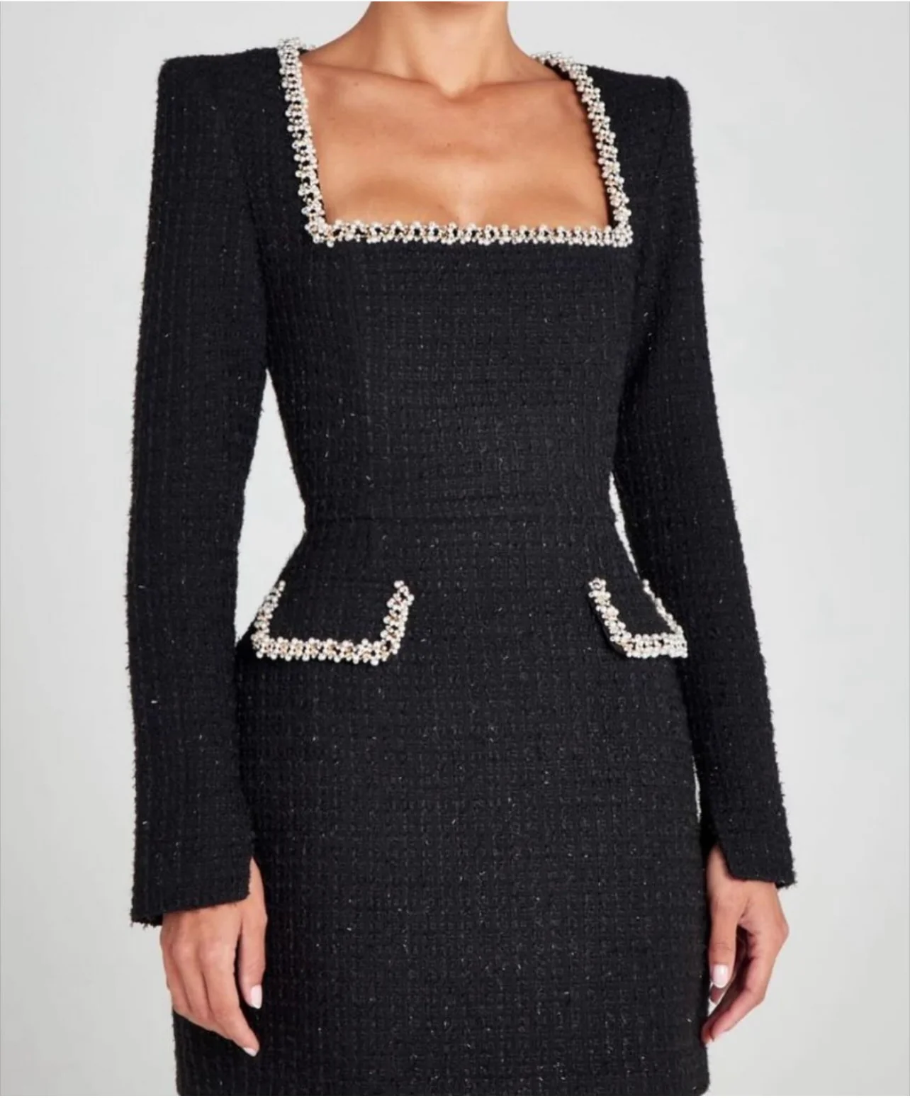 Louis Luxe Tweed Dress - Image 9