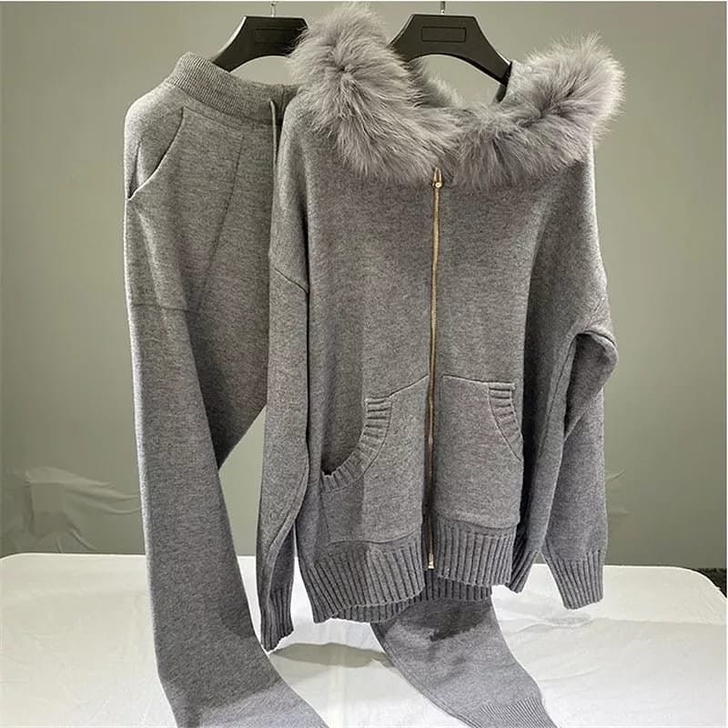 Lovisha Fur Knitted Cords - Image 5