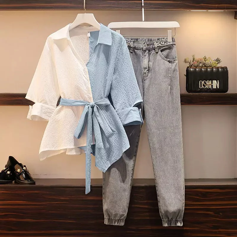LC's Top with Denim Set - Image 4