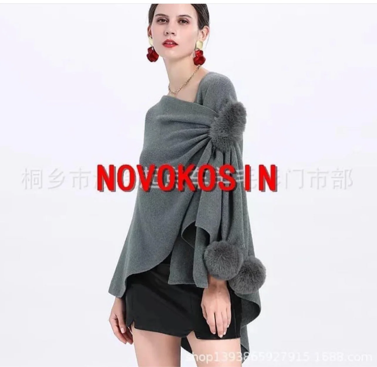 Luxury Warm Wrap Shawl - Image 3