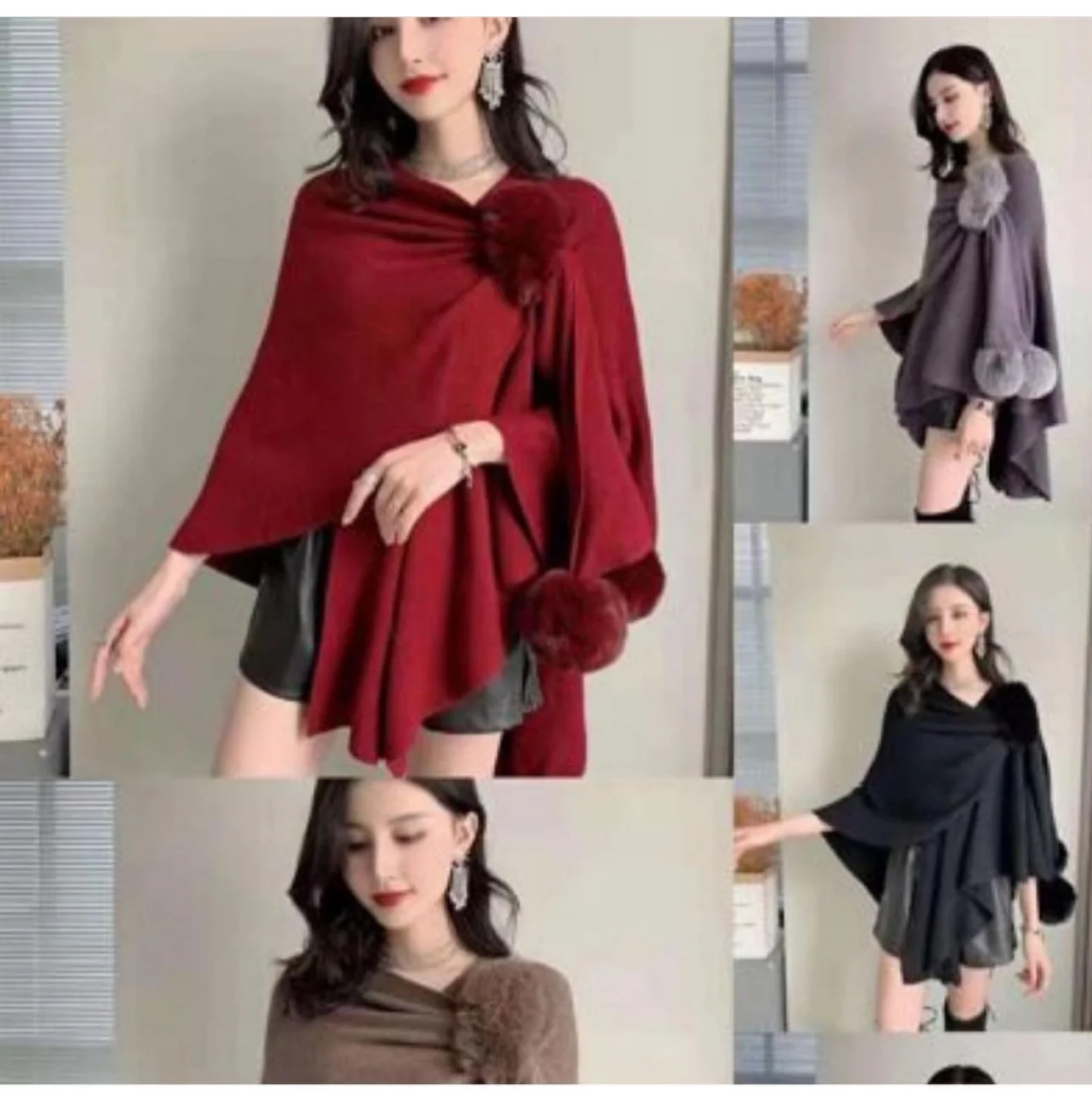Luxury Warm Wrap Shawl - Image 4