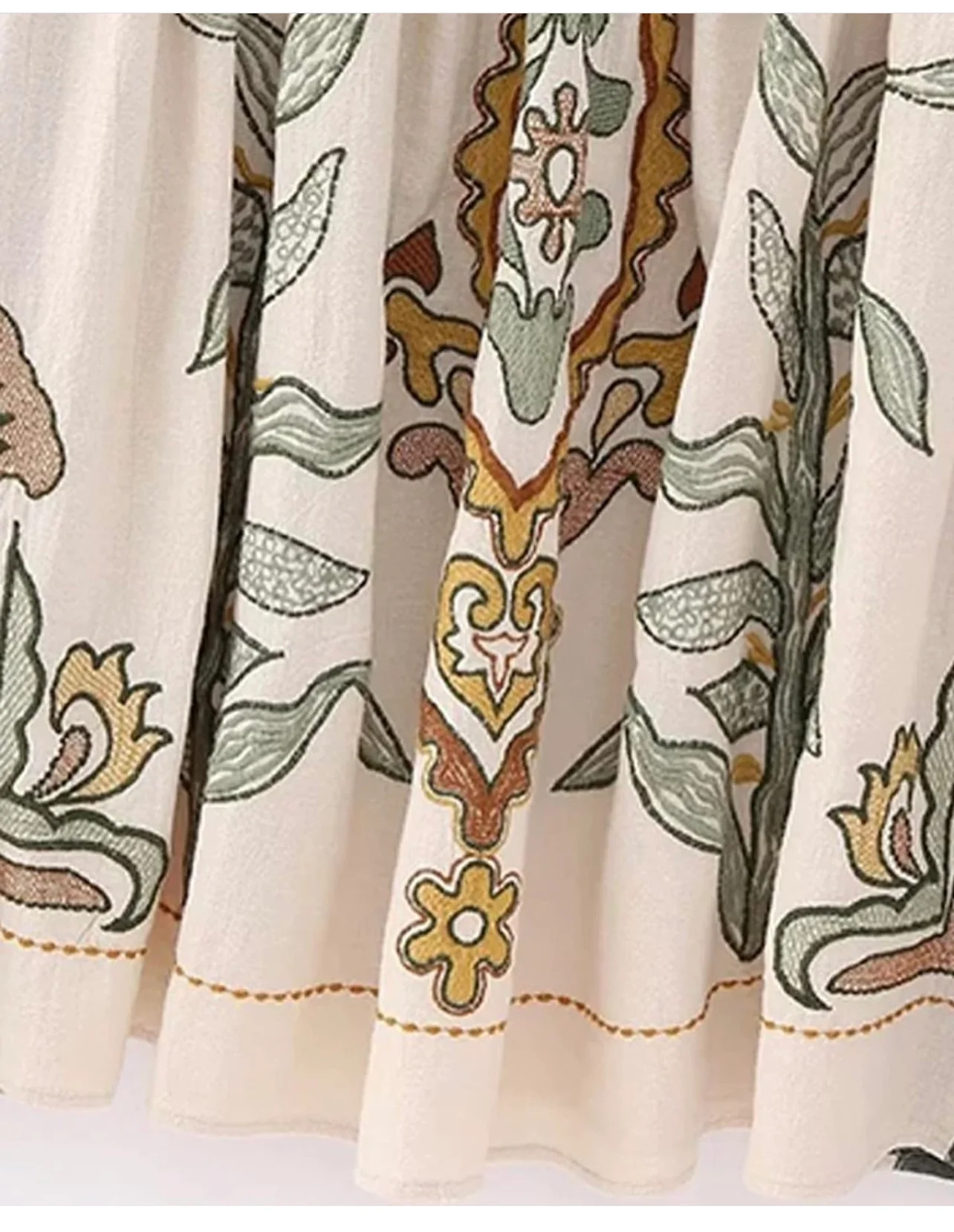 Merin Embriodery Dress - Image 2