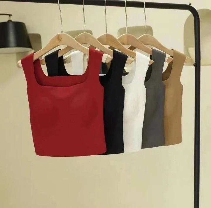 Mia Viral Tank Top with inbuilt bra - Image 11