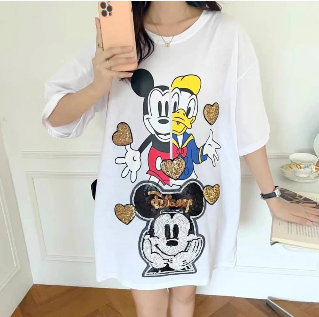 Mickey Disney Sequin Dress - Image 3