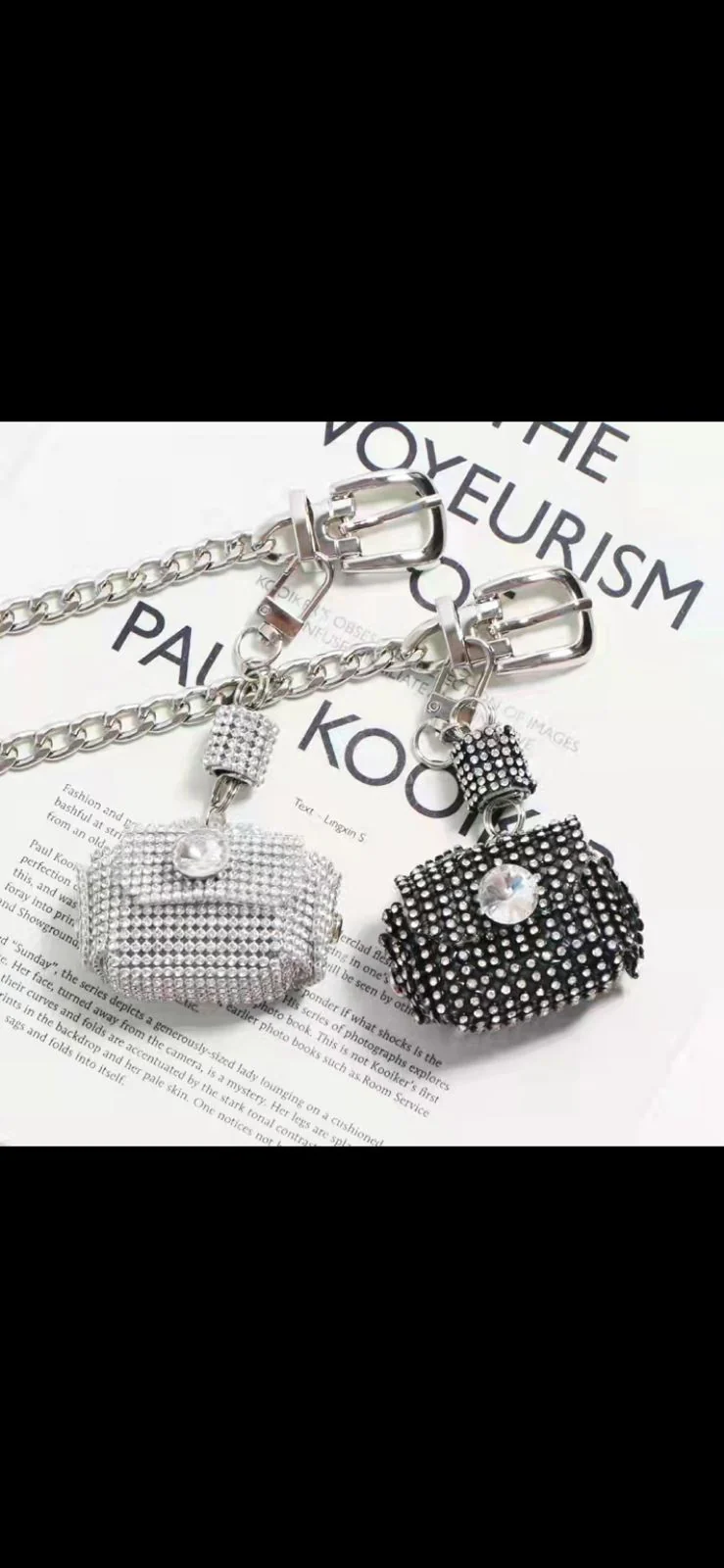 Mini Diamond Chain waist bag - Image 2