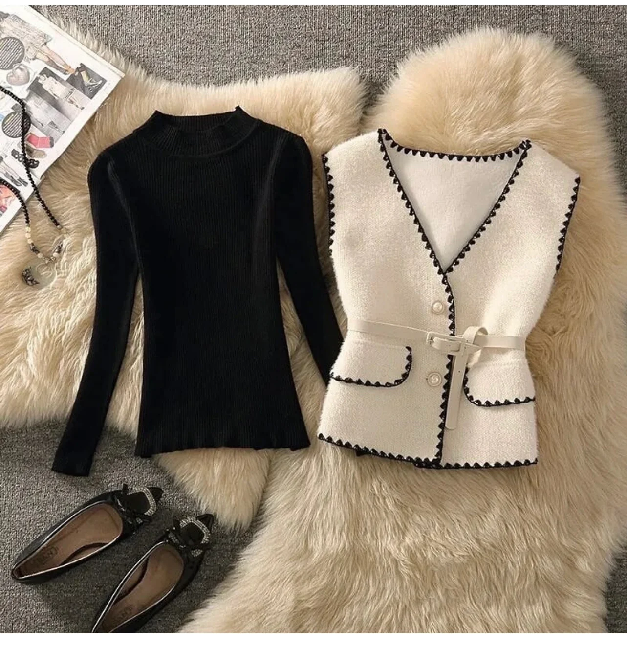 Mink Three Piece Set - Image 3