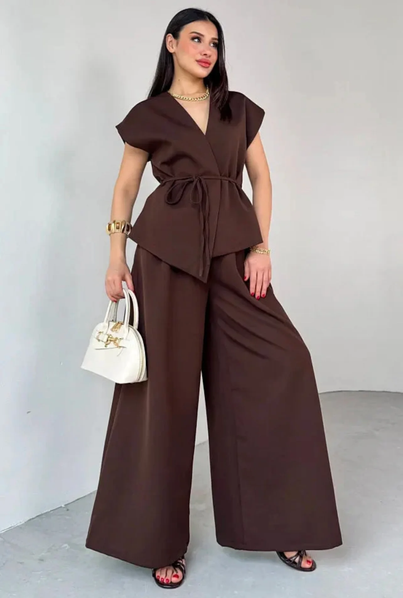 Mocha Luxe Cords Set - Image 4
