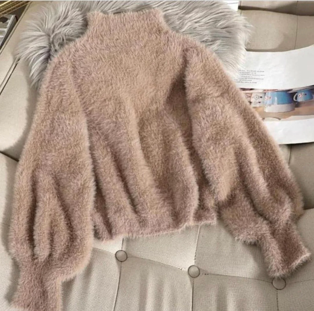Mohair Fur Pullovers - Image 2