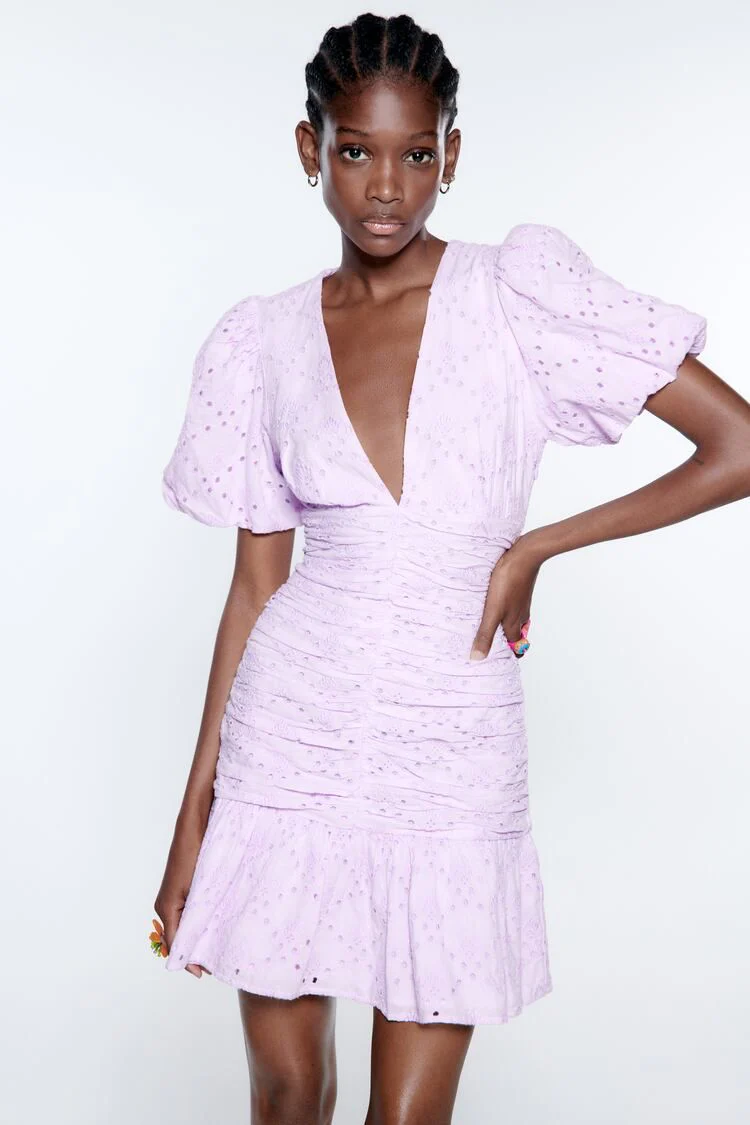 Nadia Cotton Dress - Image 5