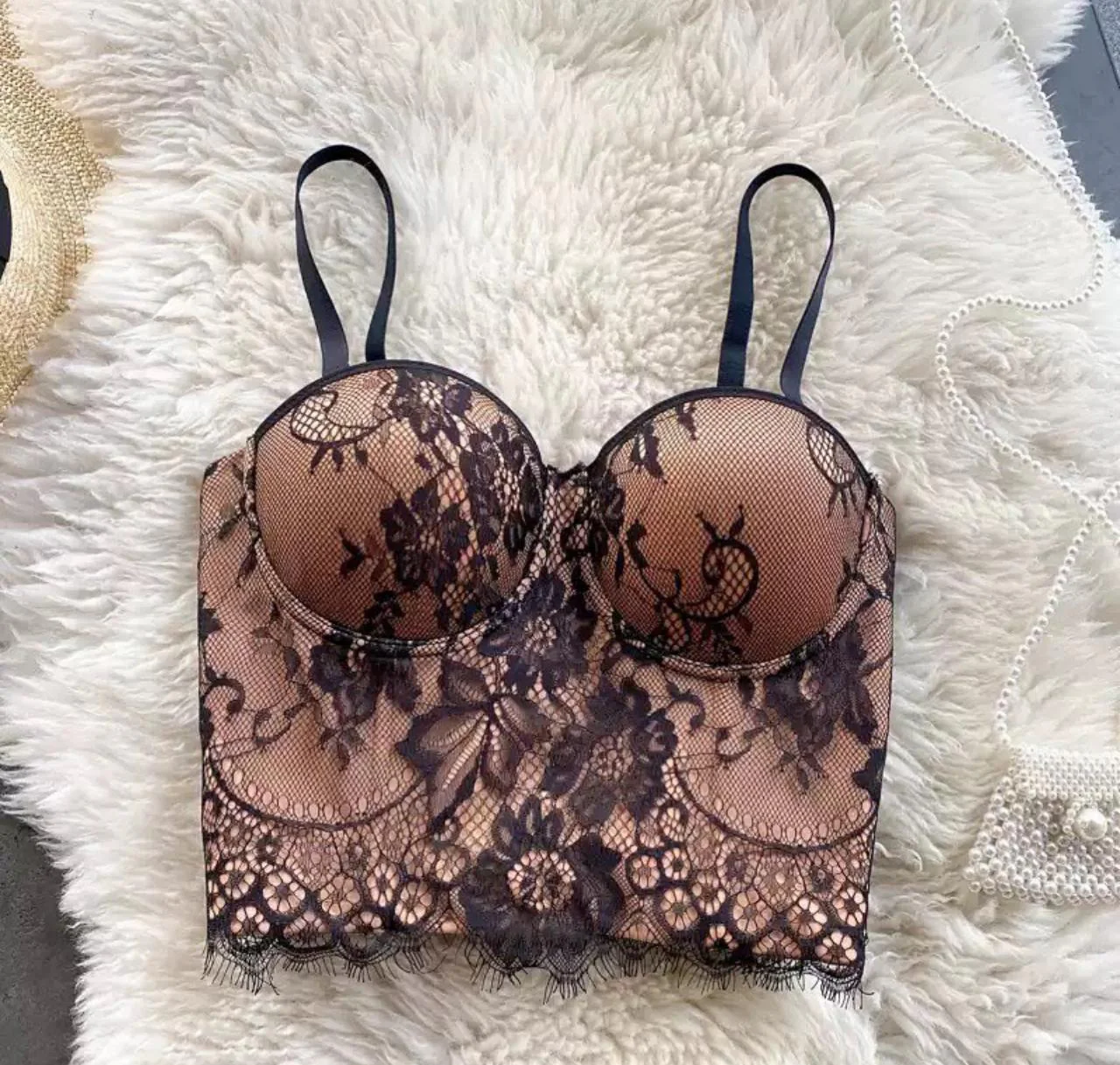 Net Lace Bustier - Image 6