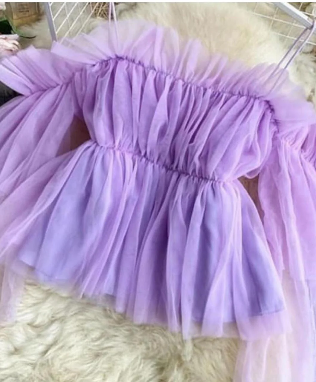 Net Tulle Top - Image 2