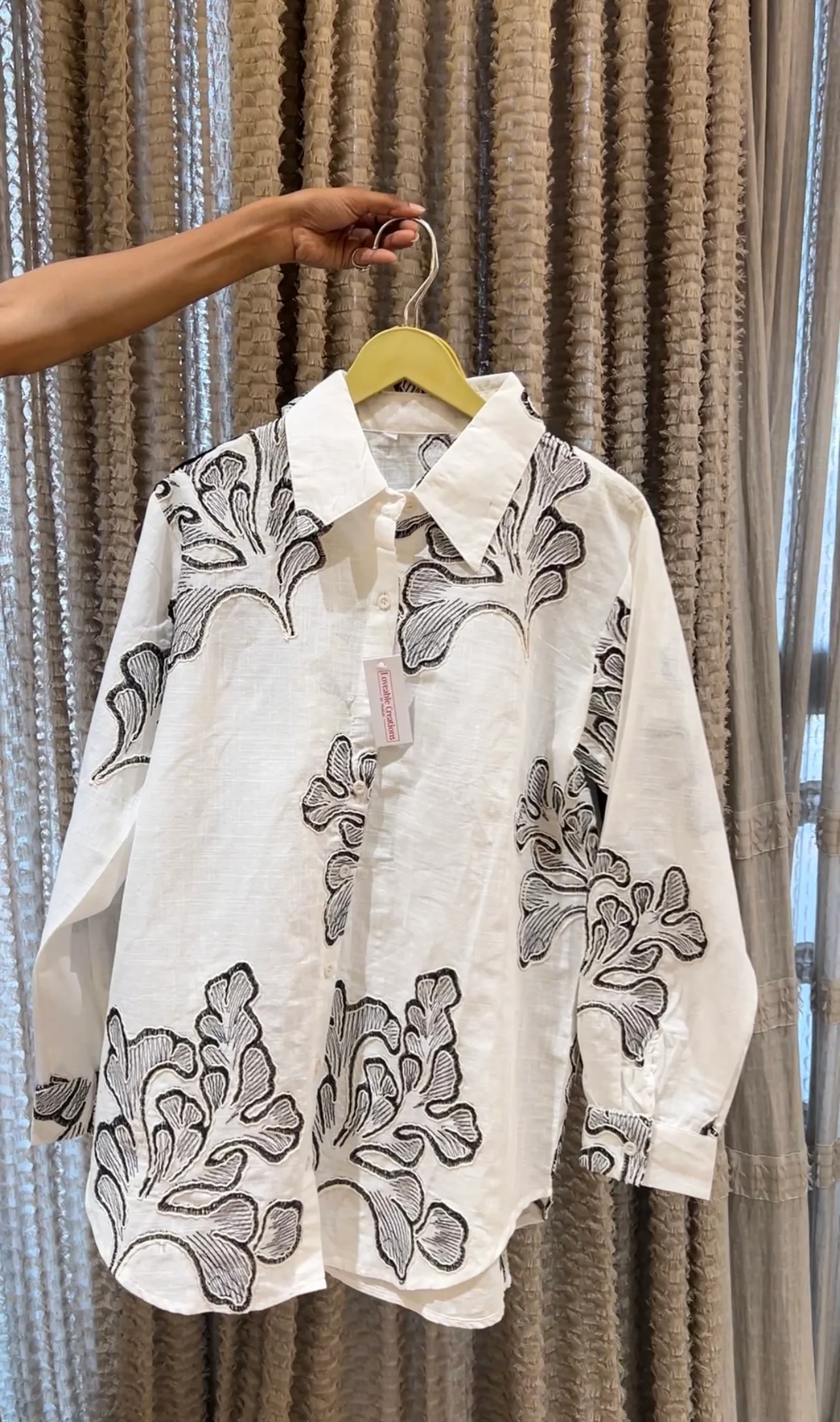 Nika Embriodered Shirt - Image 5