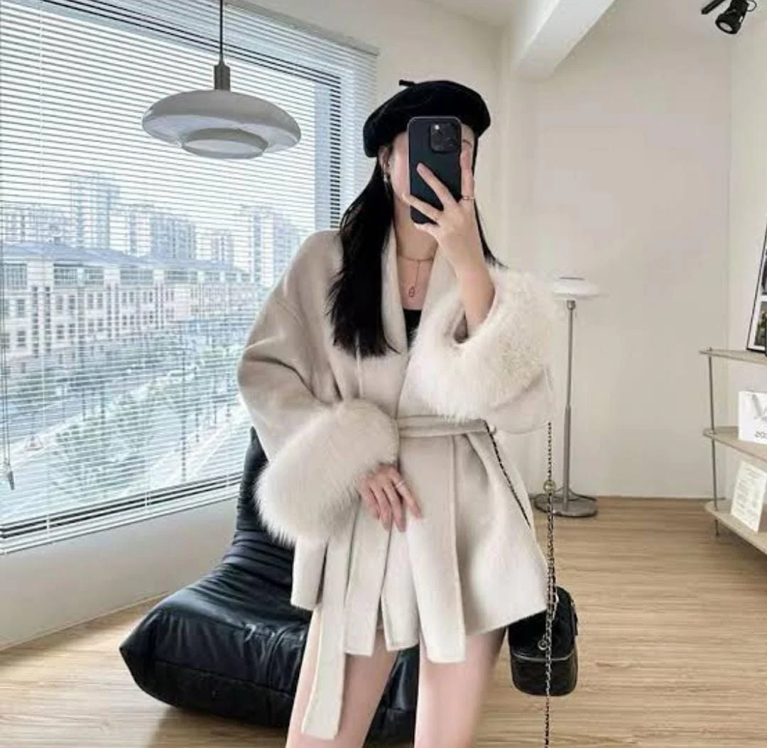 Nina Luxe Fur Jacket - Image 2