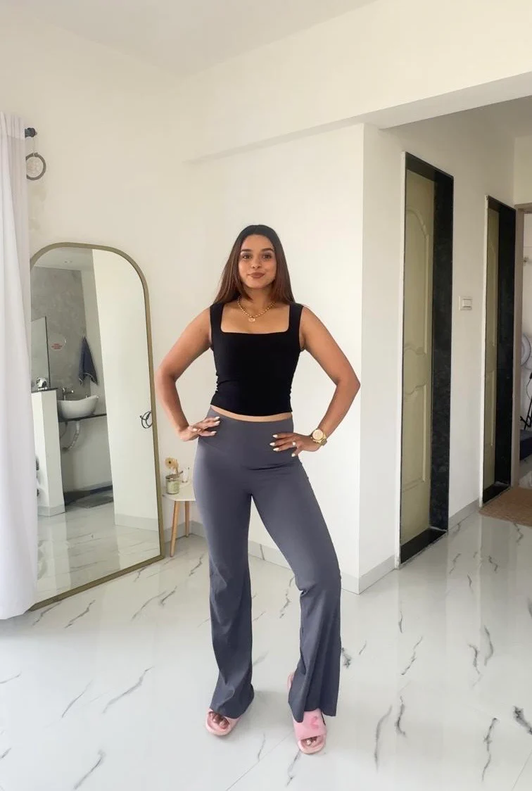 Niona Luxe High Waist Flare Pants - Image 9