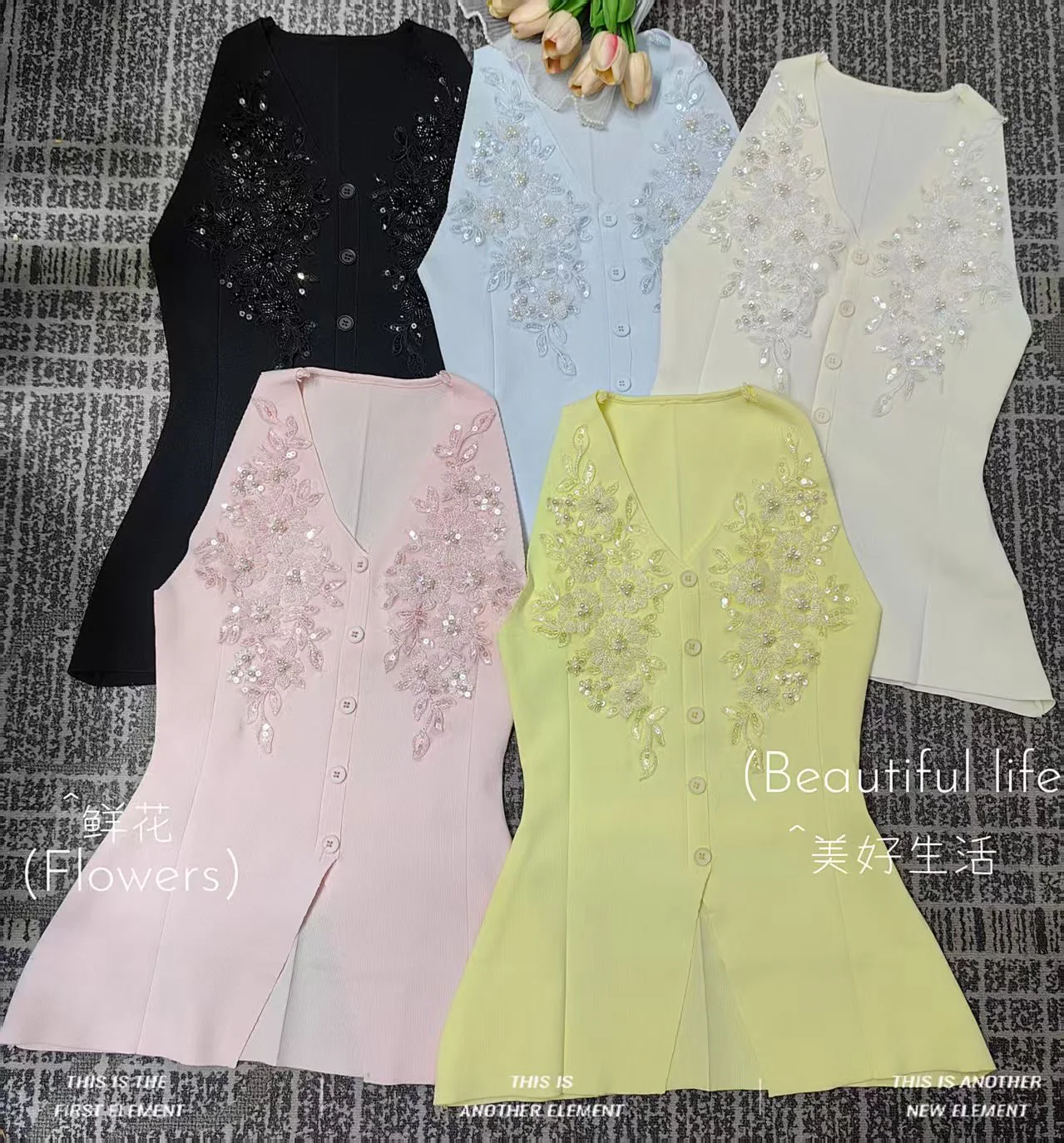 Nira Embriodered Luxe Top - Image 10