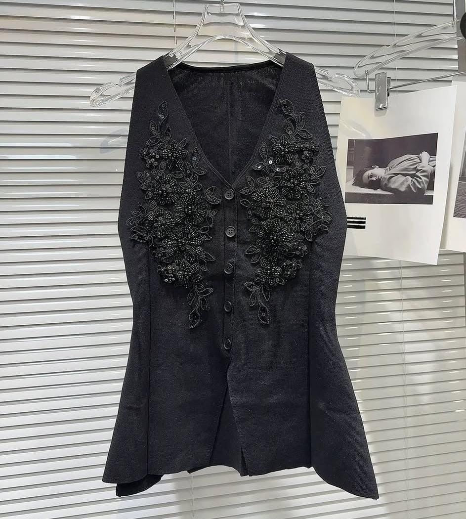 Nira Embriodered Luxe Top - Image 3