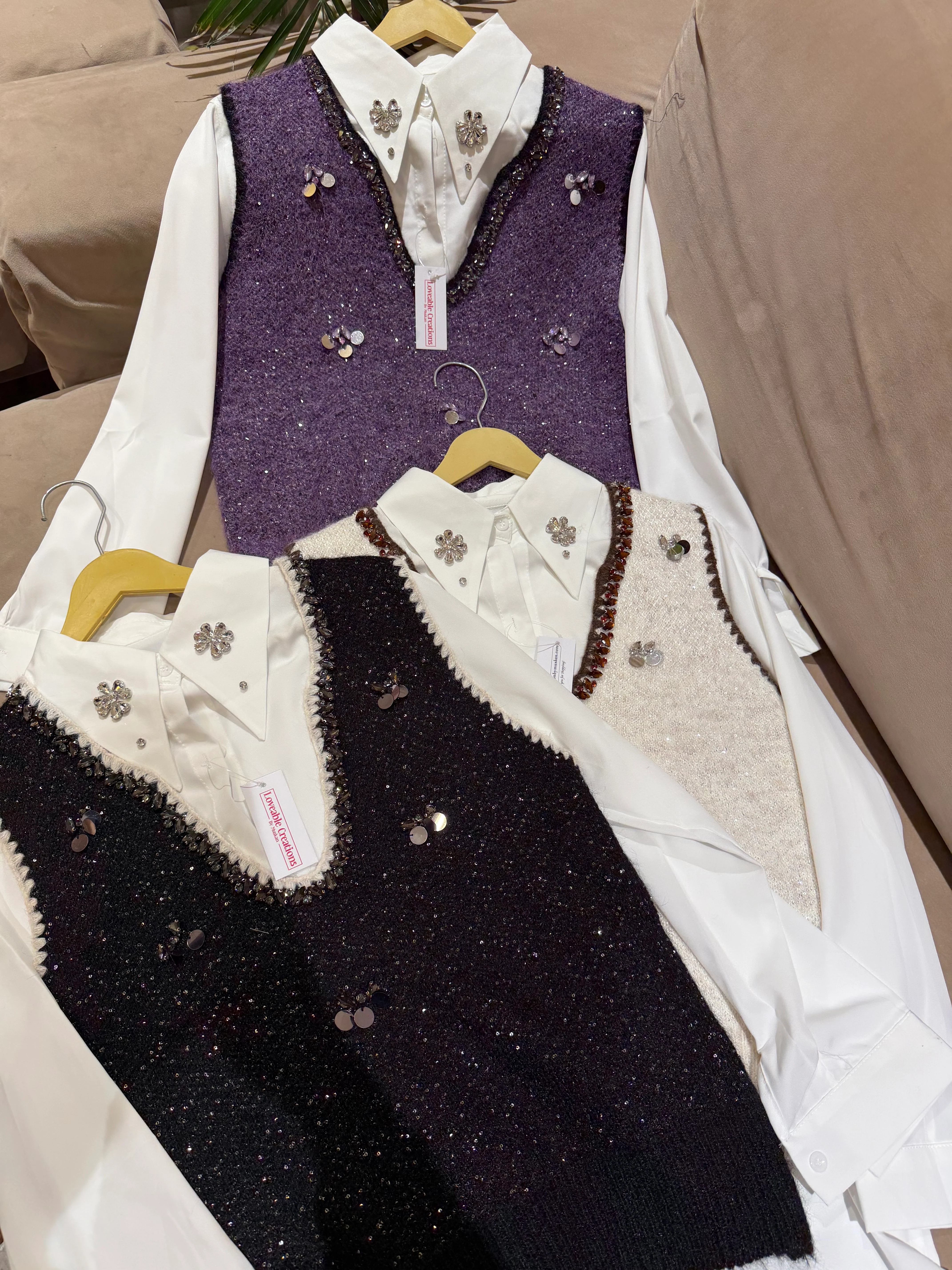 C Knit Vest - Image 2