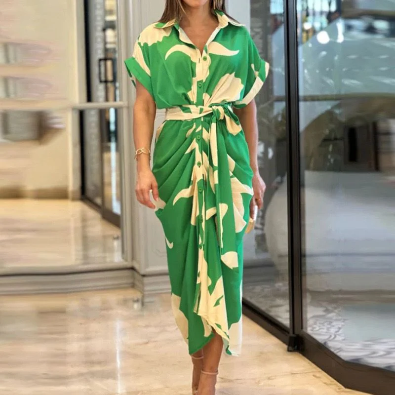 Olivia Drape Dress - Image 5