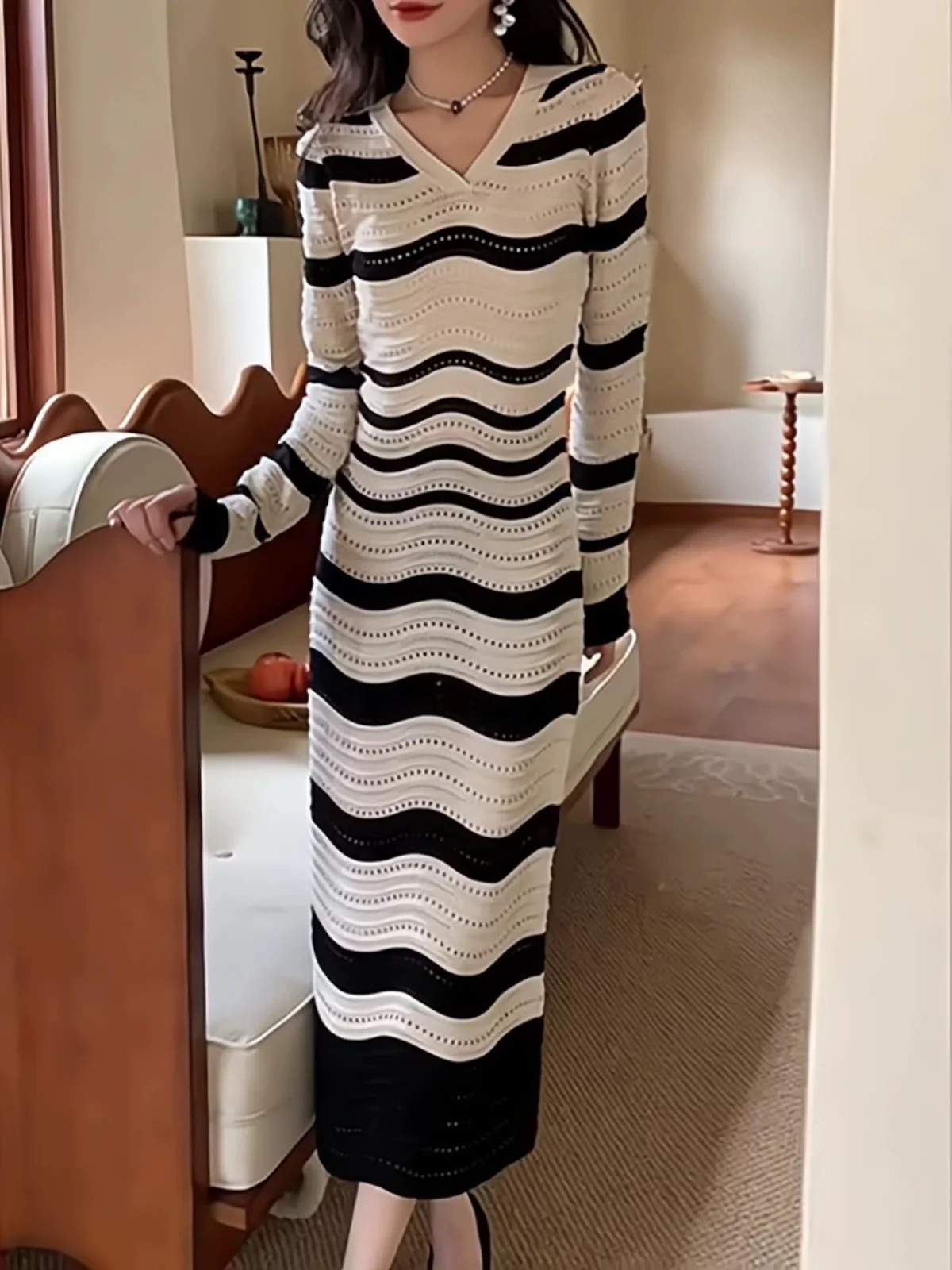 Ophia Crochet Dress - Image 6