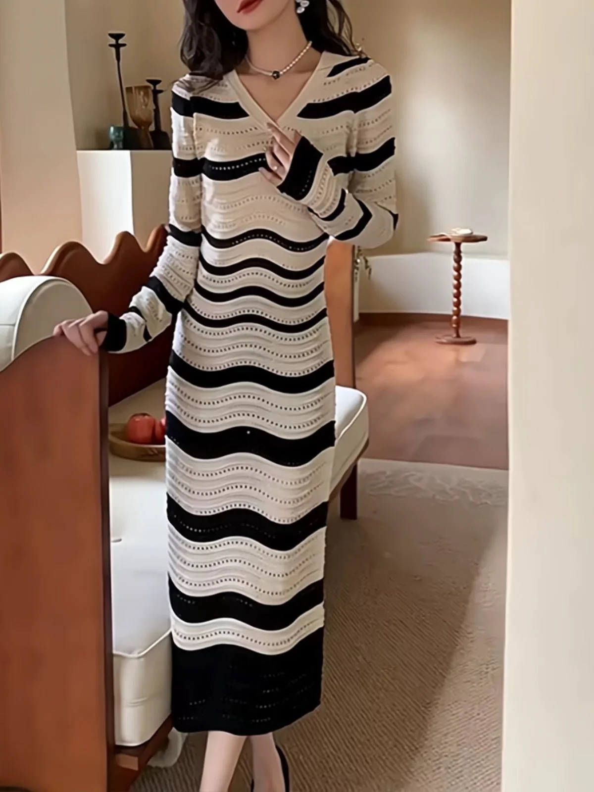 Ophia Crochet Dress - Image 7