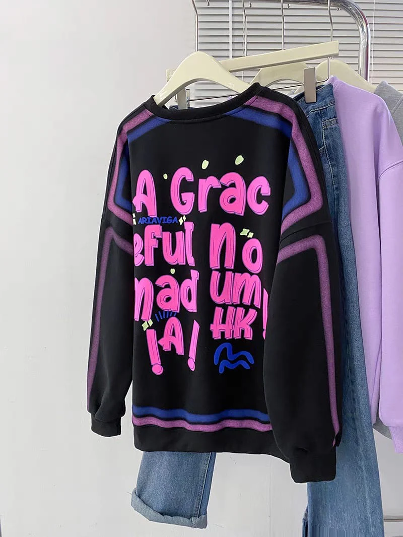 Oversized Quirky Sweatshirt - Image 3