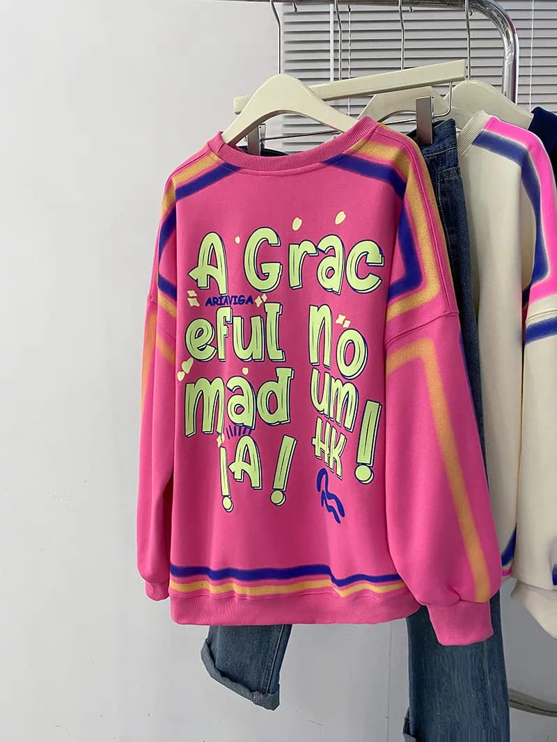 Oversized Quirky Sweatshirt - Image 4