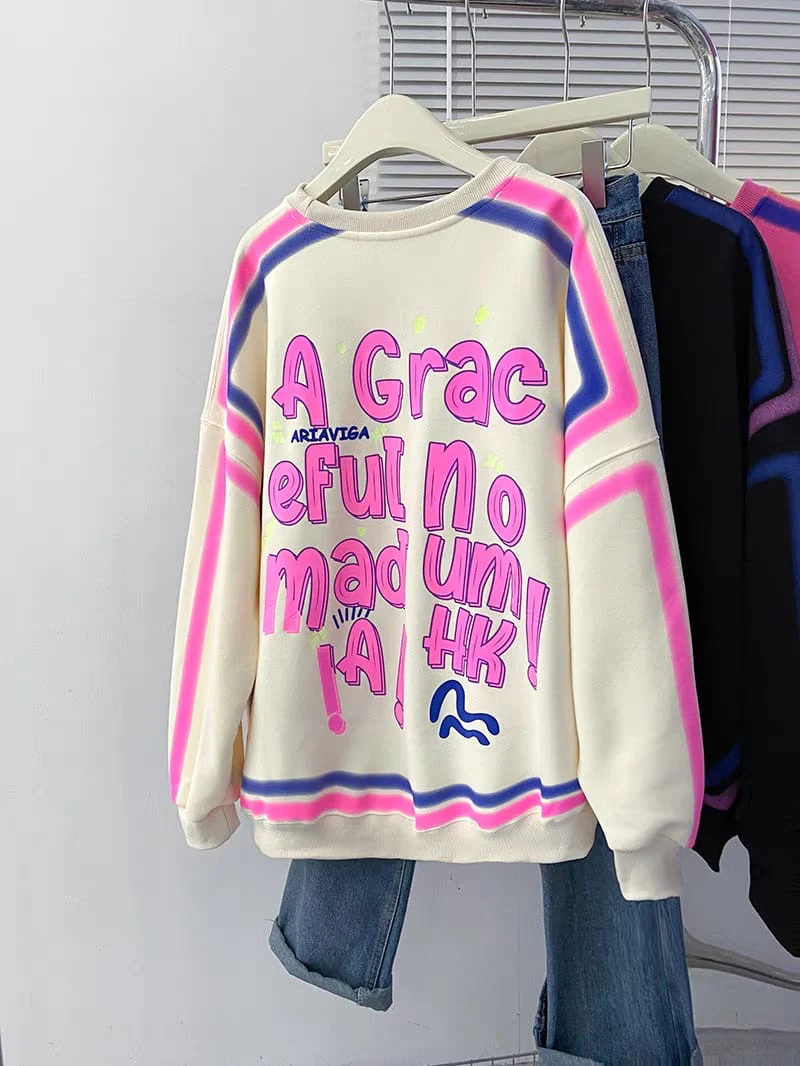Oversized Quirky Sweatshirt - Image 7