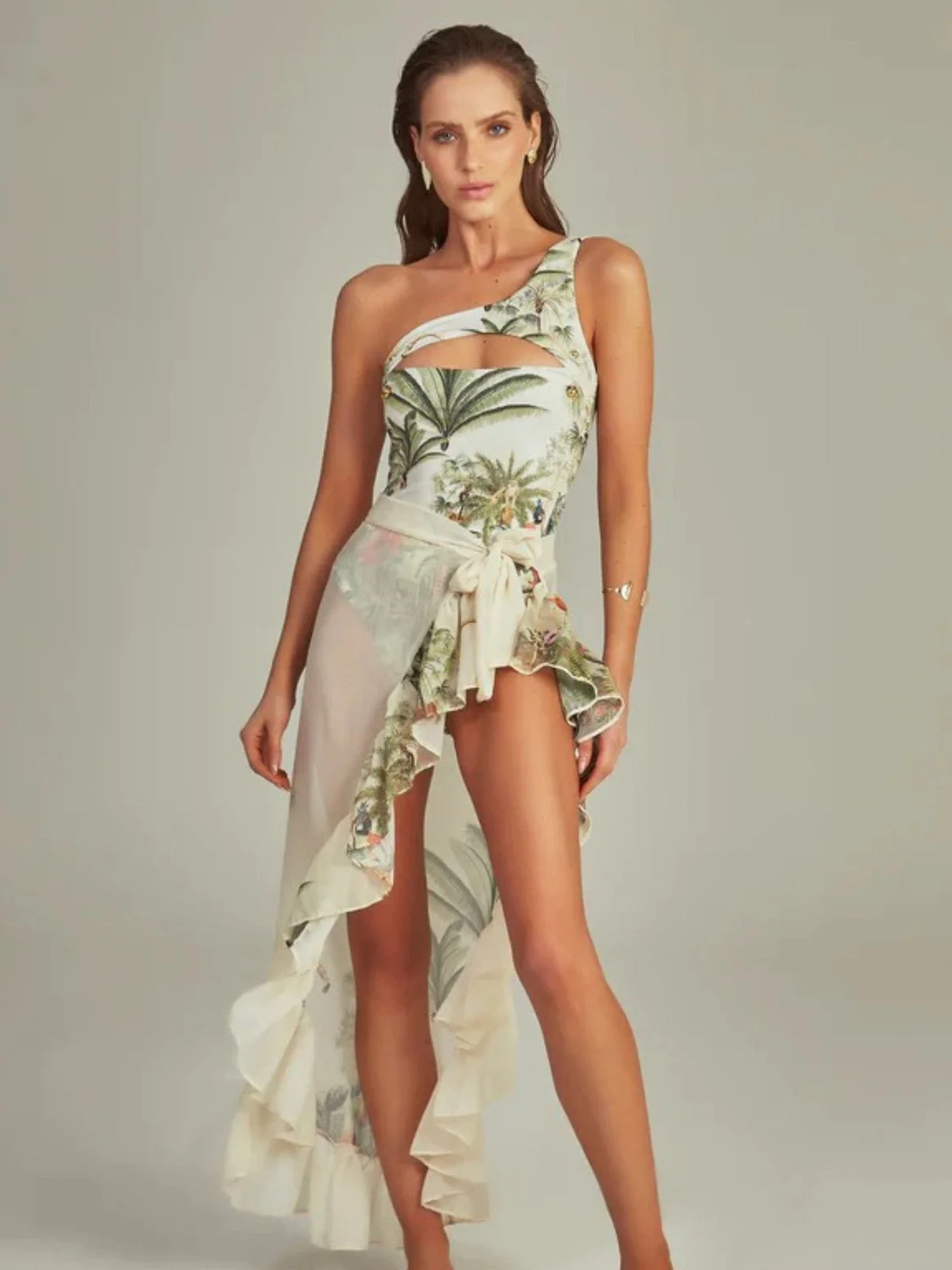 Palm Whisper Swimsuit Set - Image 5