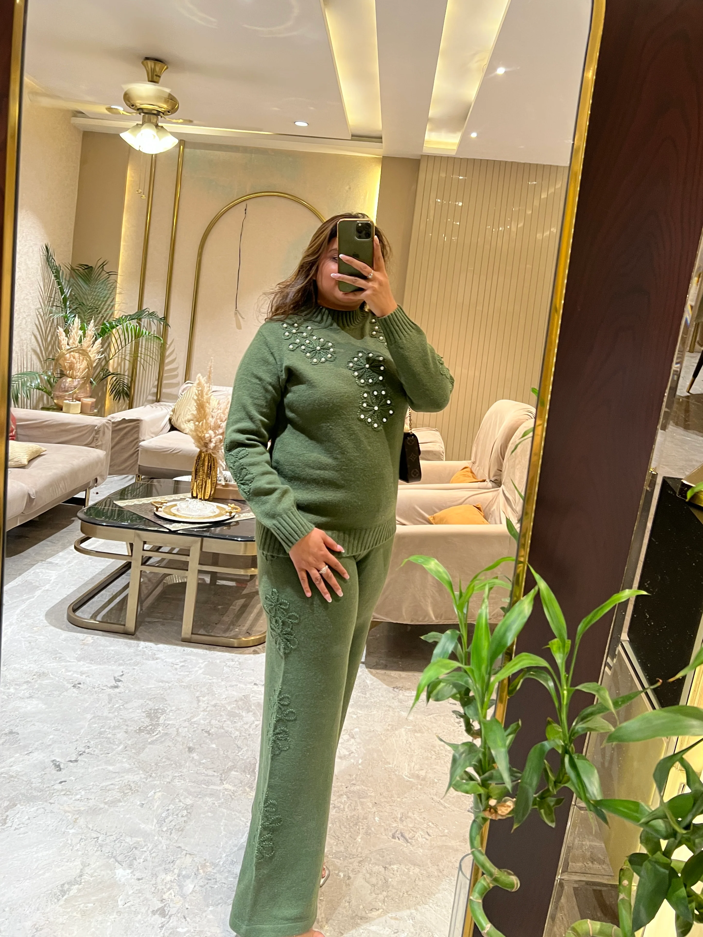 Pearl Luxe Knit Cords Set - Image 3