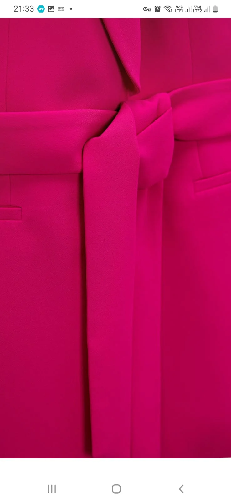 Pink Blazer Pant Set - Image 7