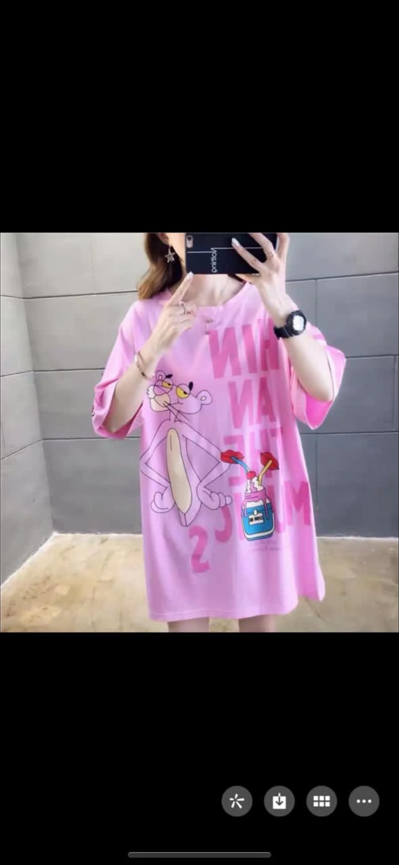 Pink panther tshirt - Image 2