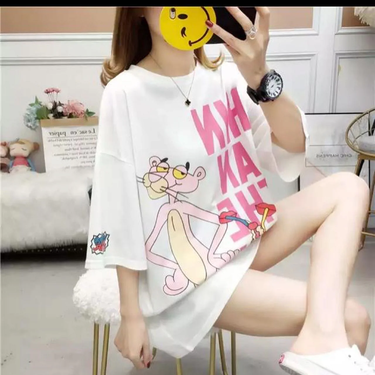 Pink panther tshirt - Image 3