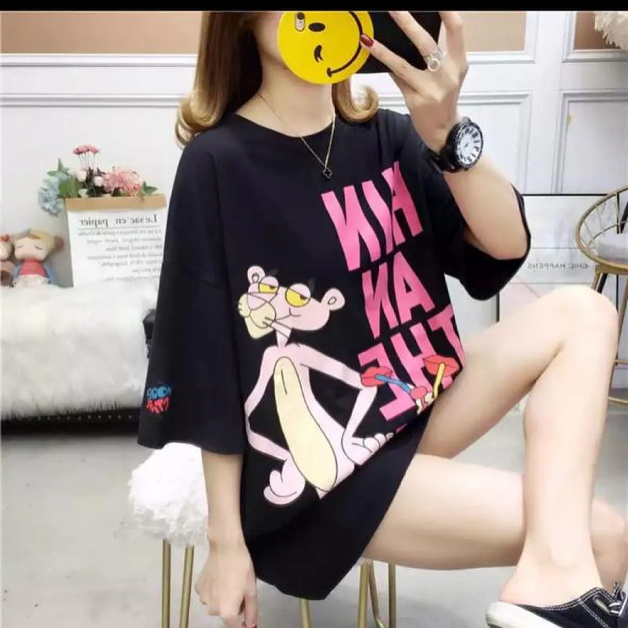 Pink panther tshirt - Image 4