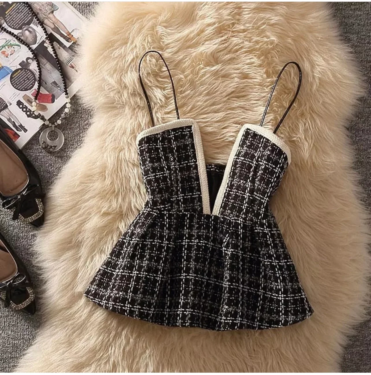 Plaid Camisole Top - Image 5